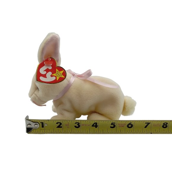 Ty Beanie Baby - Nibbler the Bunny Rabbit 1998 - Picture 11 of 11
